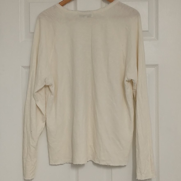 WildFox cream long sleeve shirt - Picture 5 of 5
